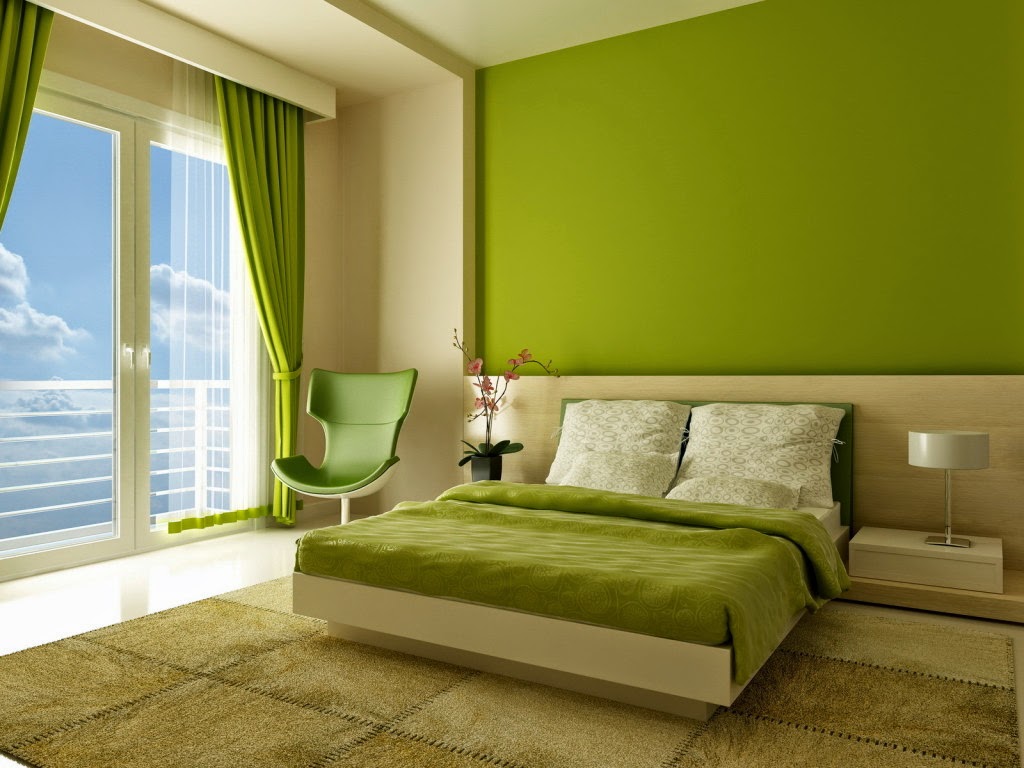 3 Desain Kamar Tidur Warna Hijau Minimalis, Modern, Simpel, dan 3 Desain Kamar Tidur Warna Hijau Minimalis, Modern, Simpel, dan