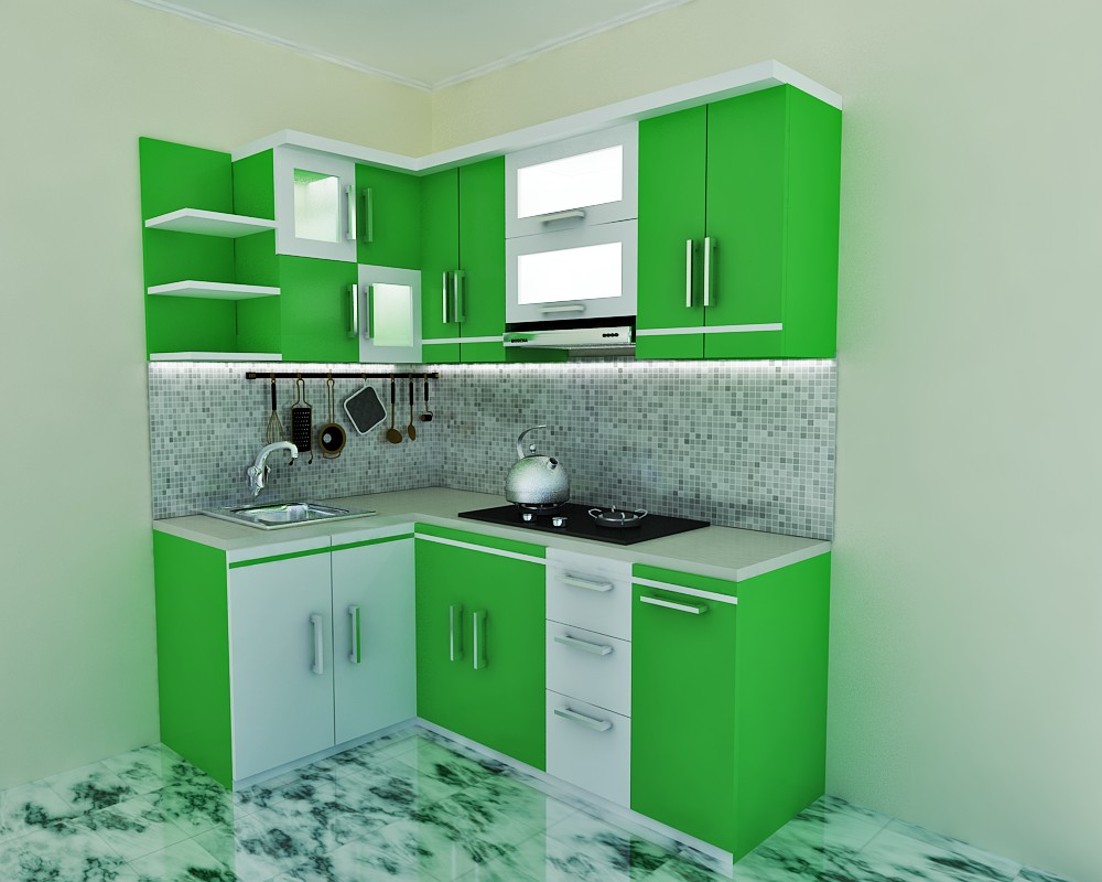 Dapur Minimalis Hijau Dapur Minimalis Hijau