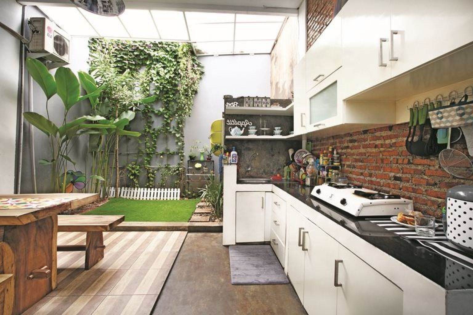 Denah Rumah Sederhana Dapur Terbuka Terbaru Denahom Denah Rumah Sederhana Dapur Terbuka Terbaru Denahom