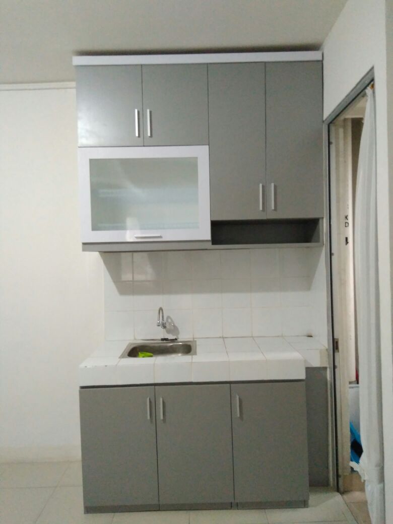 Kitchen set Minimalis di Kalibata  Palem Tower Kalibata City