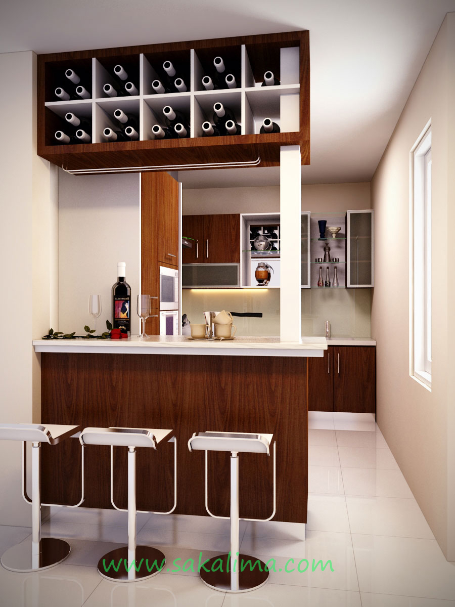 Design Interior Dapur Kering  Gambar Desain Rumah Minimalis