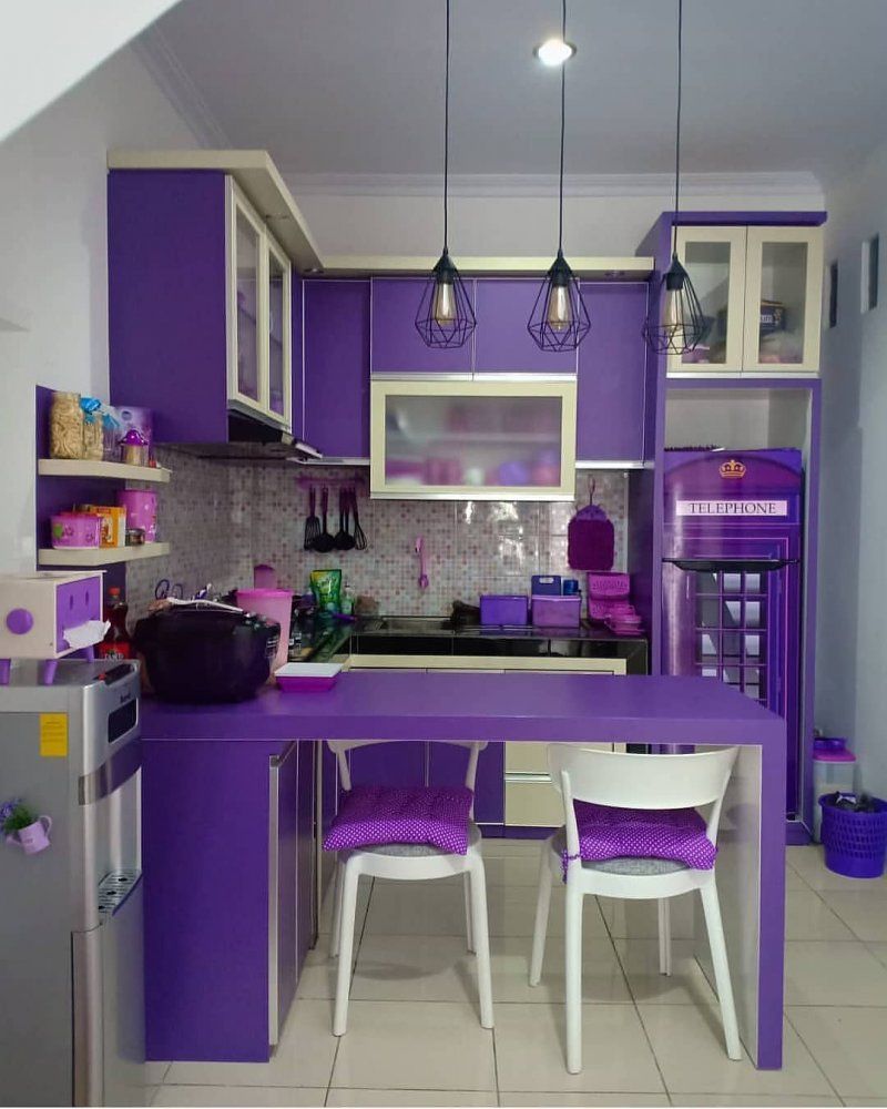 Simpel Tapi Manis, 4 Inspirasi Dapur Minimalis Colorful Simpel Tapi Manis, 4 Inspirasi Dapur Minimalis Colorful