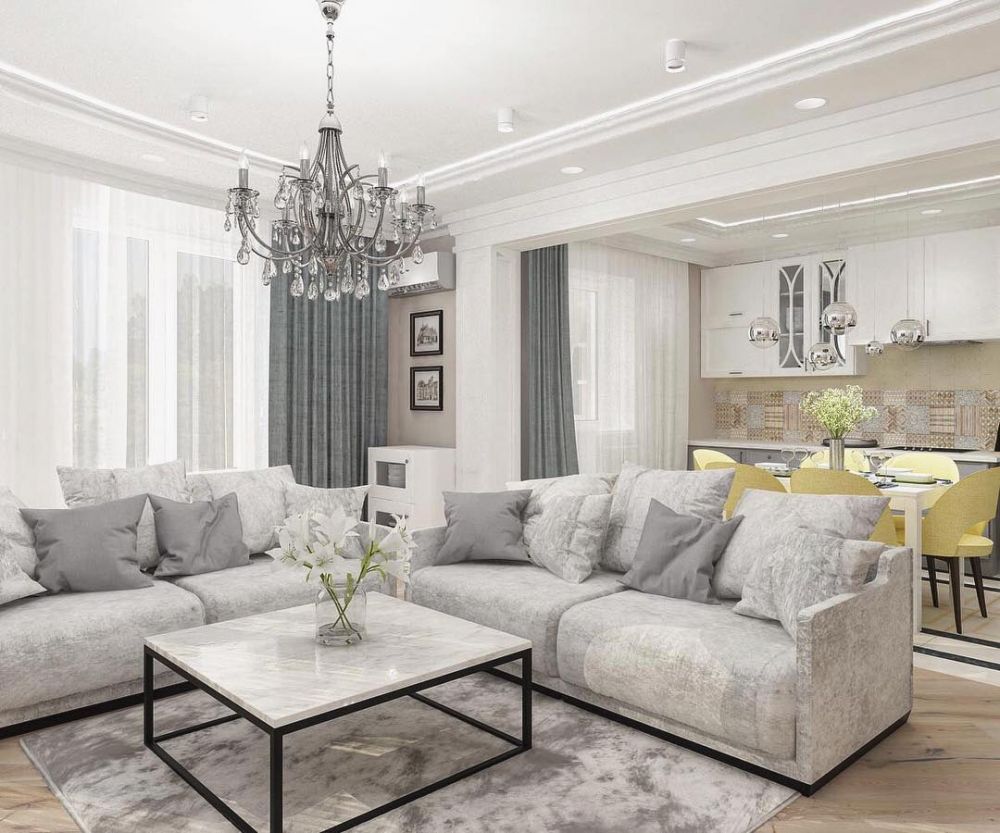 Klasik Modern yang Elegan, 3 Inspirasi Desain Ruang Tamu Neoklasik Klasik Modern yang Elegan, 3 Inspirasi Desain Ruang Tamu Neoklasik