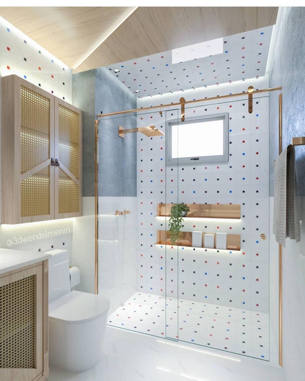 5 Cara Kreatif Menata Kamar Mandi Mungil Agar Tetap Rapi & Estetik 5 Cara Kreatif Menata Kamar Mandi Mungil Agar Tetap Rapi & Estetik