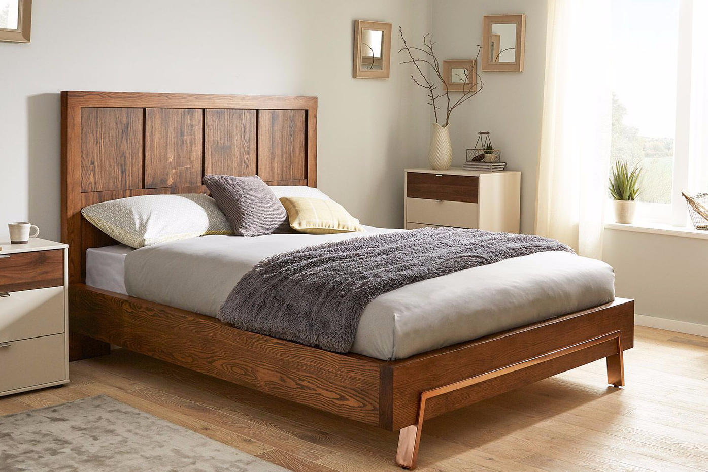 4 Desain Tempat Tidur Kayu, Si Kokoh yang Elegan 4 Desain Tempat Tidur Kayu, Si Kokoh yang Elegan
