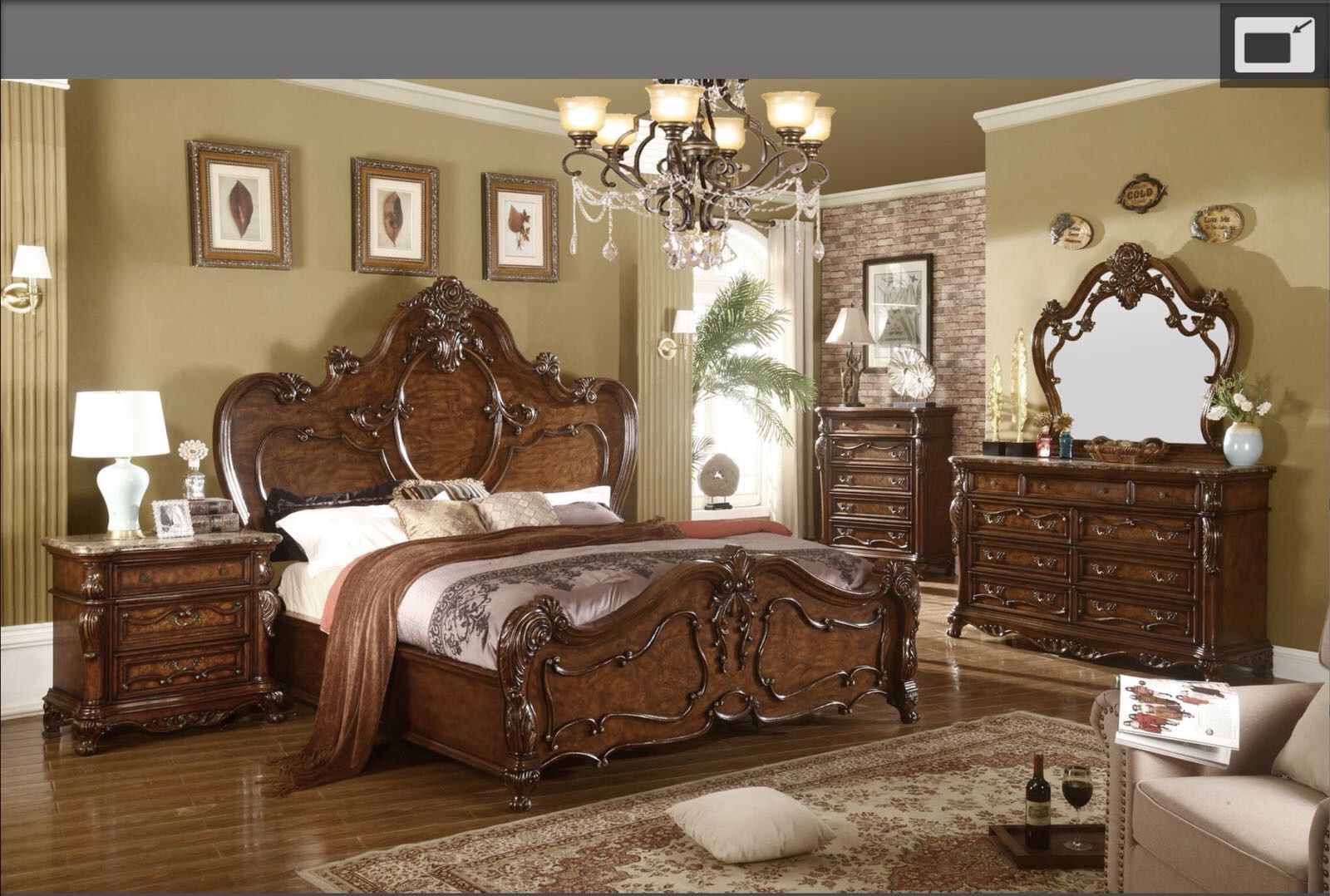 SKU LPB5 - Obsession Outlet Traditional style bedroom SKU LPB5 - Obsession Outlet Traditional style bedroom
