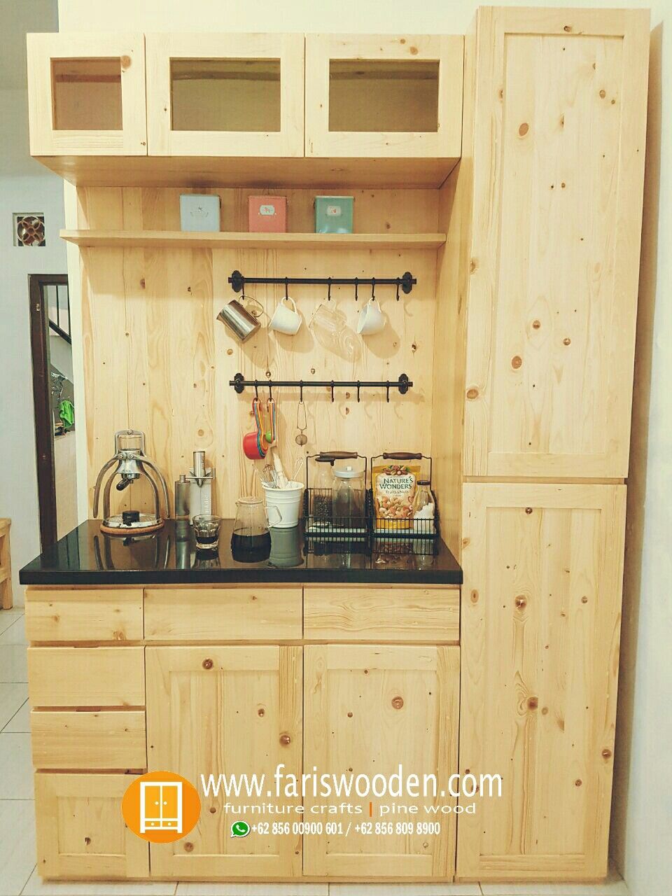 Kitchen Set Minimalis Lemari dapur, Kayu jati, Desain Kitchen Set Minimalis Lemari dapur, Kayu jati, Desain