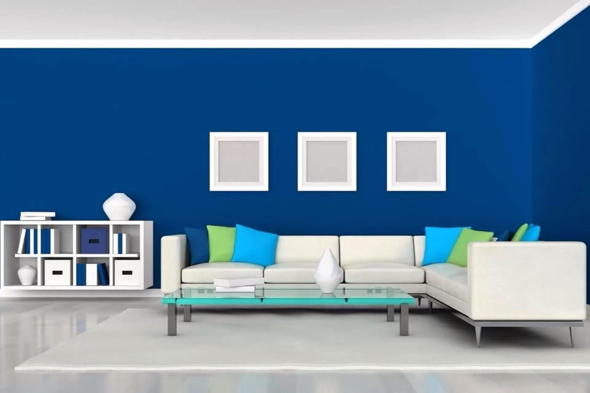 Warna Cat Ruang Tamu Yang Bagus Biru Warna ruang tamu, Rumah Warna Cat Ruang Tamu Yang Bagus Biru Warna ruang tamu, Rumah