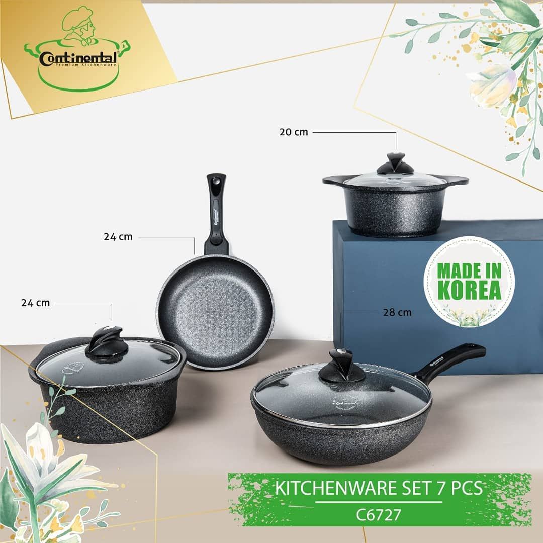 Satu set peralatan masak dengan lapisan Korea 5. Peralatan Satu set peralatan masak dengan lapisan Korea 5. Peralatan