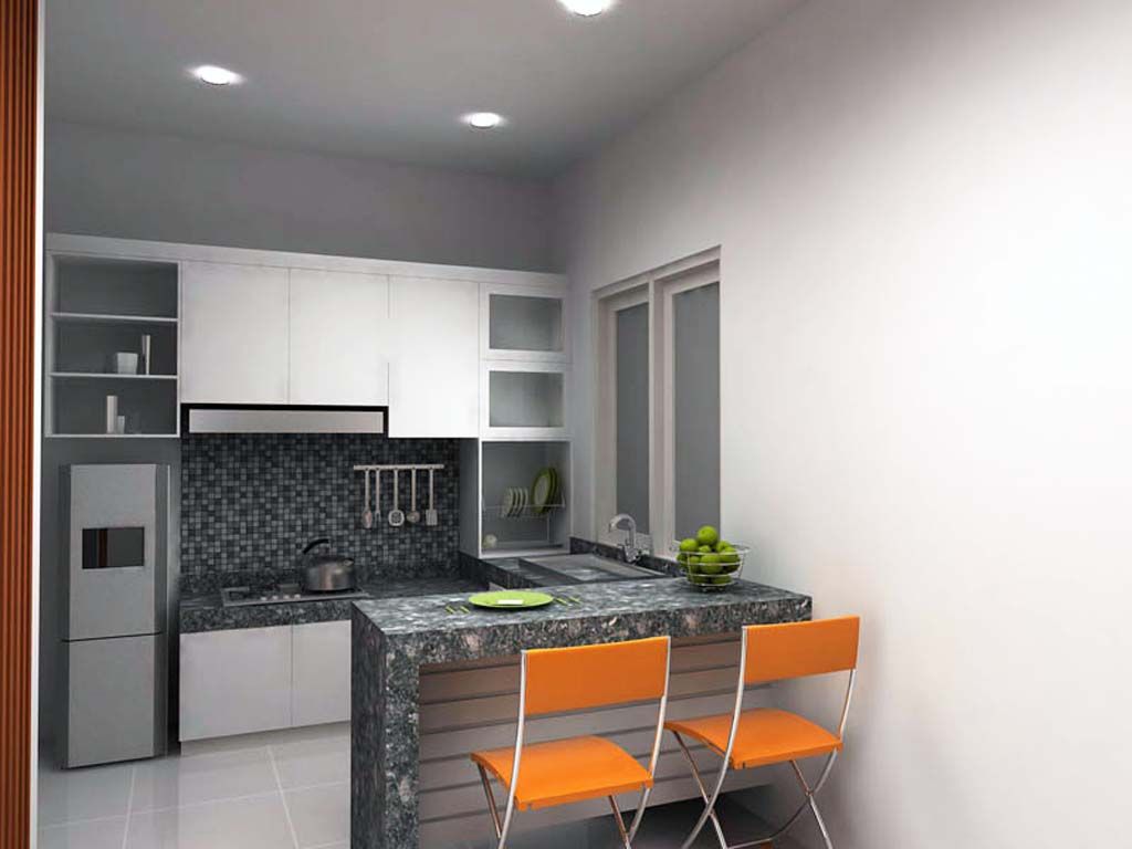 Hasil gambar untuk dapur minimalis ukuran 5x5  Model dapur