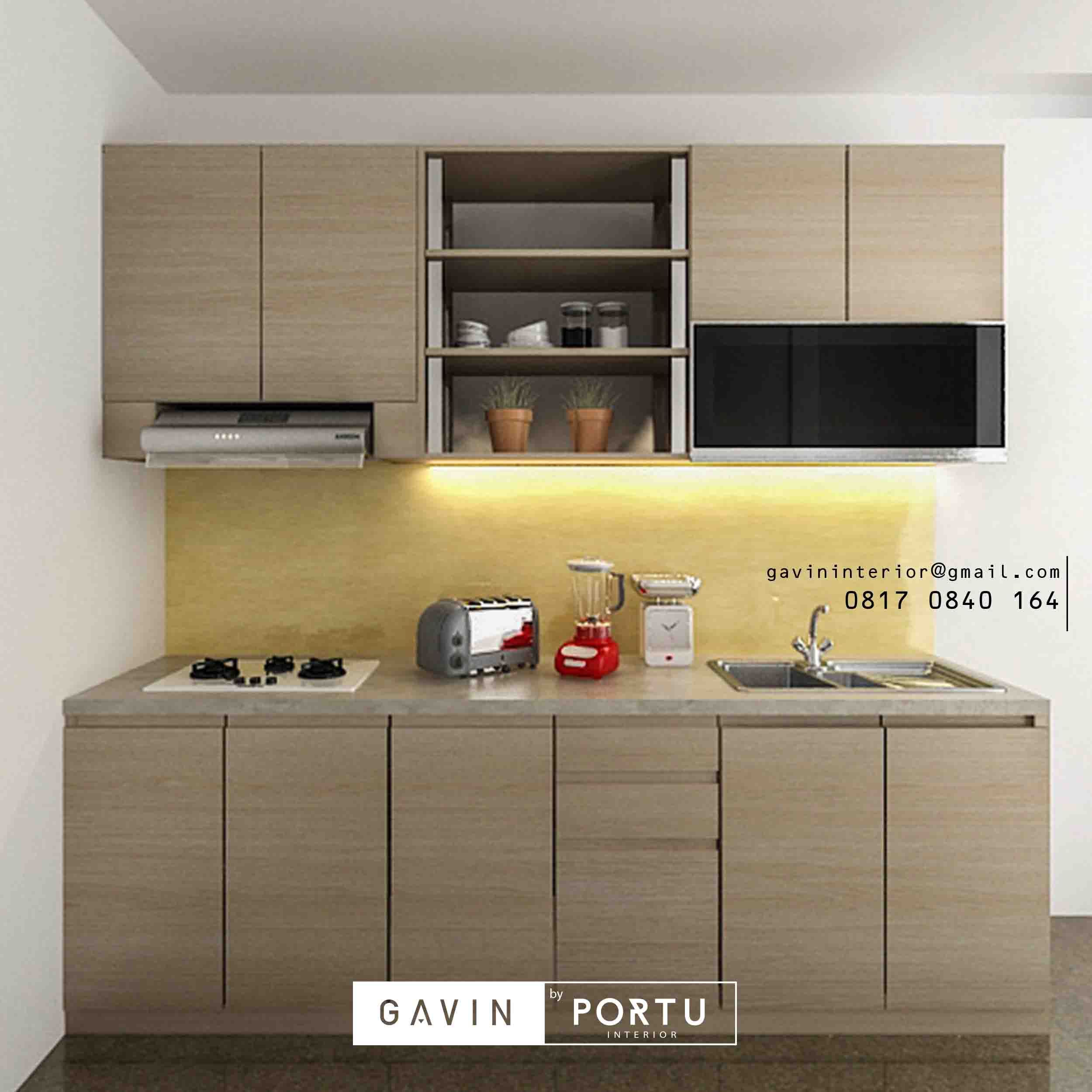 Kitchen set minimalis dengan ukuran tinggi kabinet bawah standar Kitchen set minimalis dengan ukuran tinggi kabinet bawah standar
