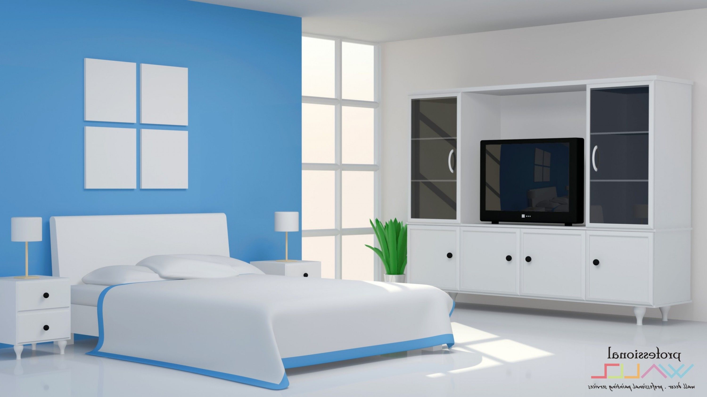 Warna Cat Kamar Yang Bagus Dan Indah Biru Desain interior, Kamar Warna Cat Kamar Yang Bagus Dan Indah Biru Desain interior, Kamar