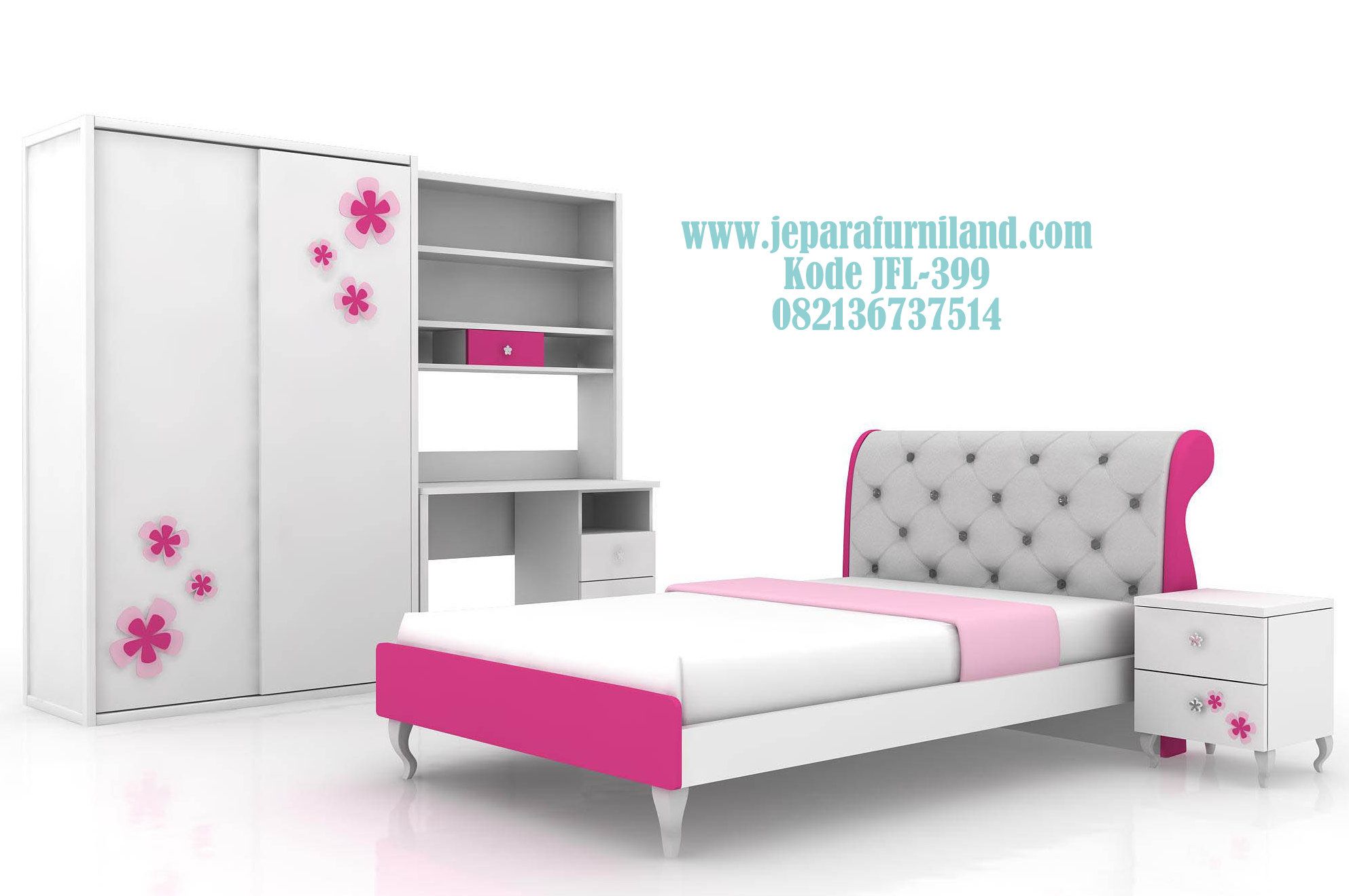Satu Set Kamar Anak Minimalis Modern 3 Kamar tidur anak, Set Satu Set Kamar Anak Minimalis Modern 3 Kamar tidur anak, Set