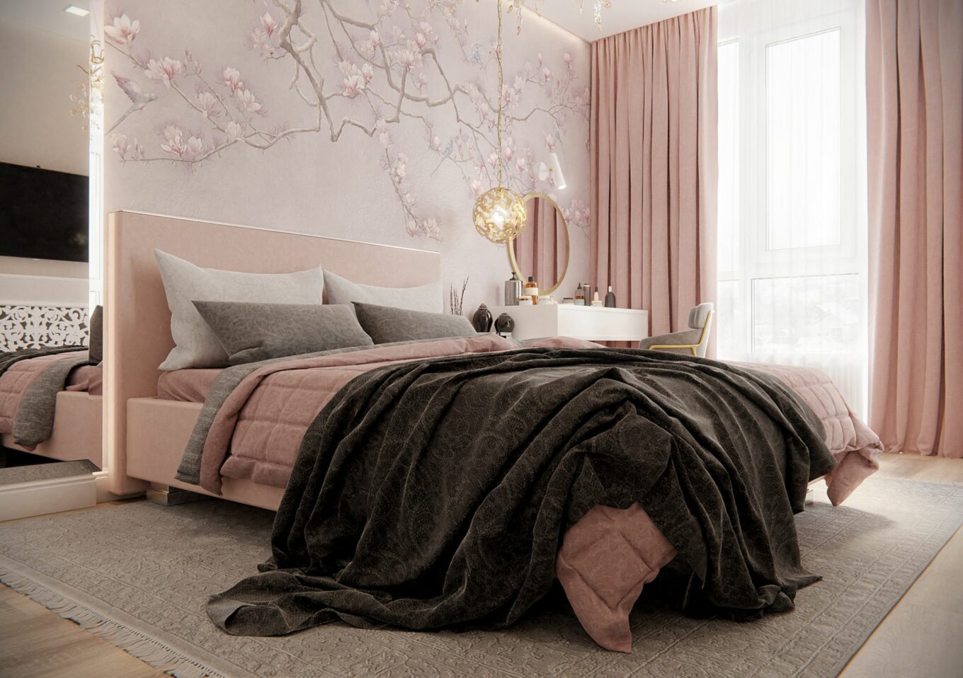 5 Ide Dekorasi Kamar Warna Pink yang Modern dan Anti Norak 5 Ide Dekorasi Kamar Warna Pink yang Modern dan Anti Norak