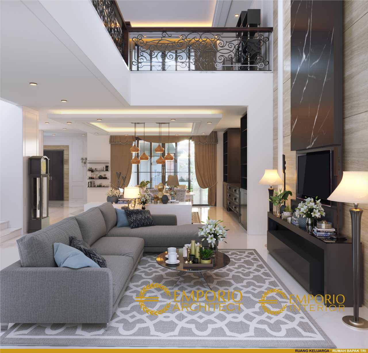 Desain Interior Rumah 5 Lantai Style Classic Tropis Bapak Tri Di Desain Interior Rumah 5 Lantai Style Classic Tropis Bapak Tri Di