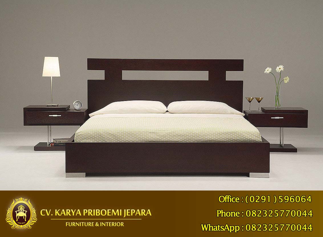 Tempat Tidur Minimalis Kayu Jati Modern Asli Jepara Tempat Tidur Minimalis Kayu Jati Modern Asli Jepara