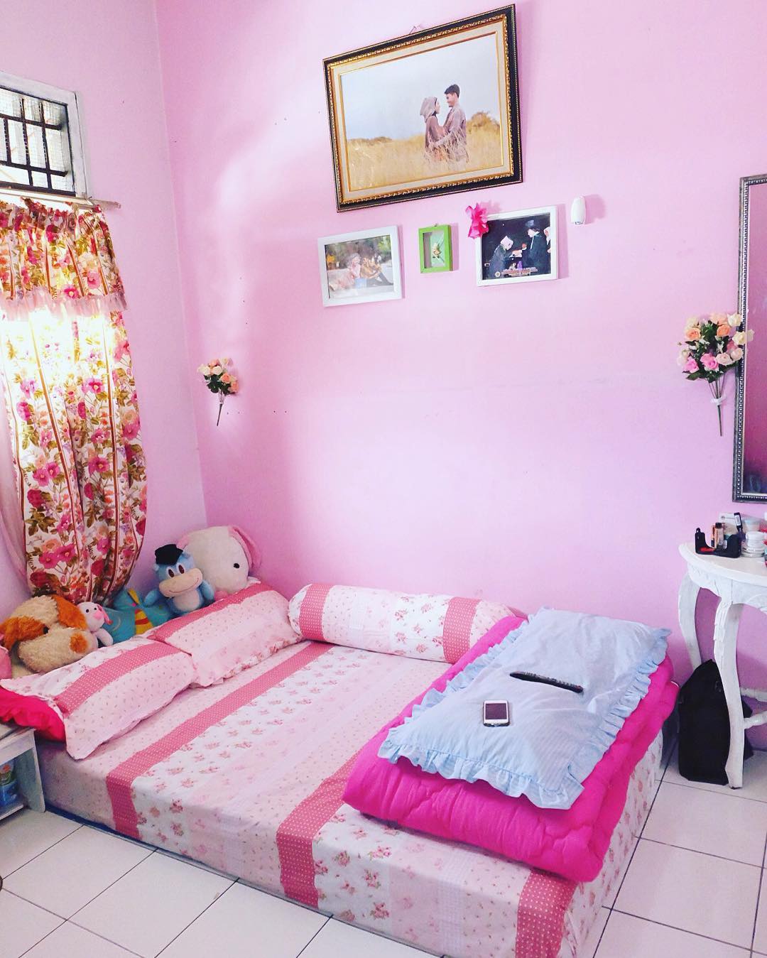 Desain Kamar Tidur Sempit Sederhana Warna Pink Desain Kamar Tidur Sempit Sederhana Warna Pink