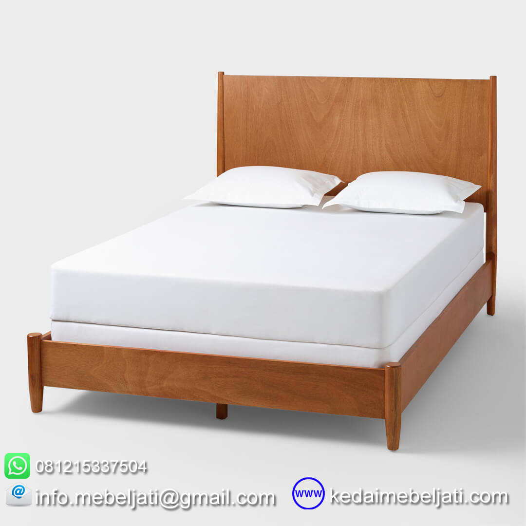 Beli Tempat tidur vintage scandinavia minimalis kayu jati harga murah Beli Tempat tidur vintage scandinavia minimalis kayu jati harga murah
