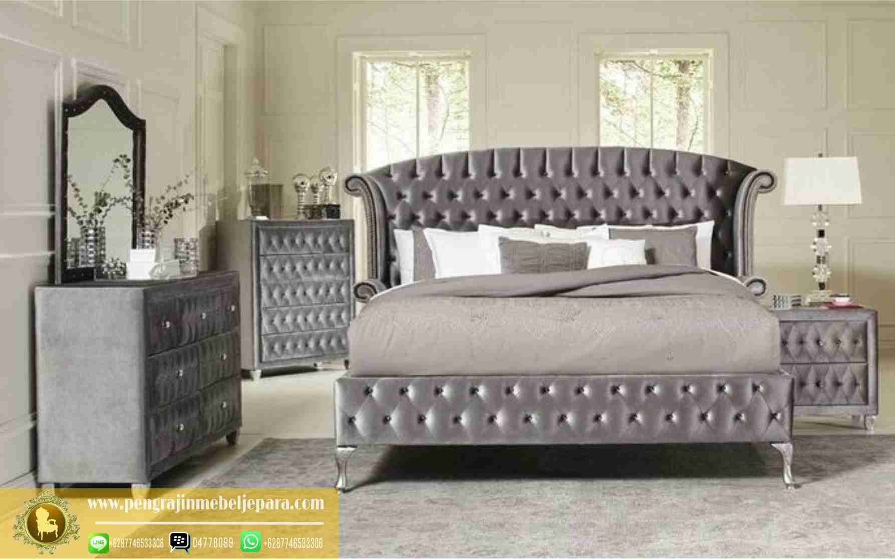 Set Kamar Tidur Silver Class Model Mewah Terbaru PENGRAJIN MEBEL Set Kamar Tidur Silver Class Model Mewah Terbaru PENGRAJIN MEBEL