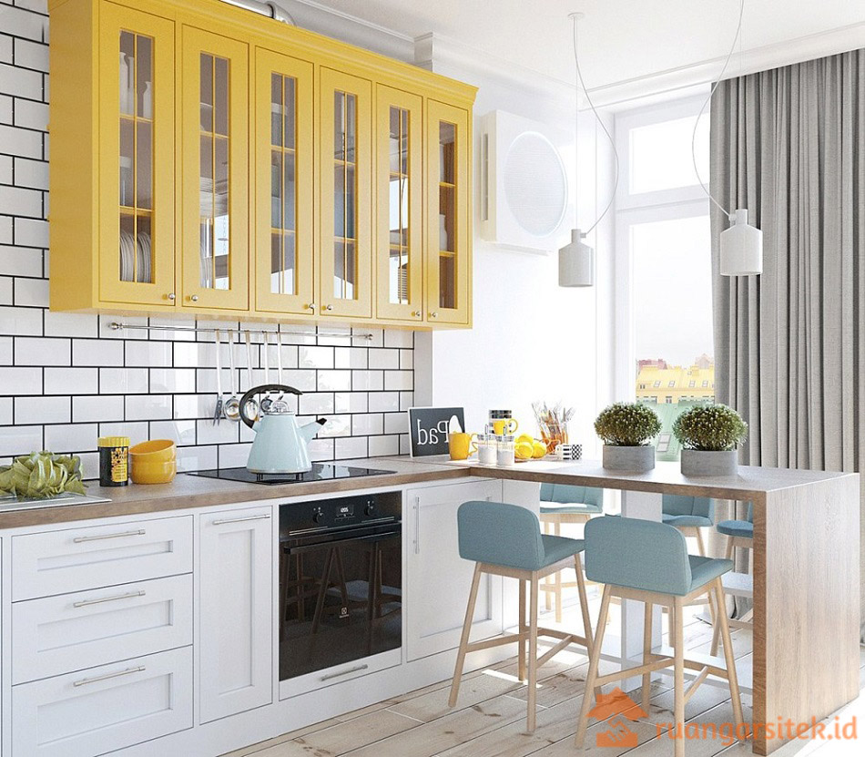 4+ Desain Dapur Minimalis 4x4 Cantik yang Fungsional 4+ Desain Dapur Minimalis 4x4 Cantik yang Fungsional