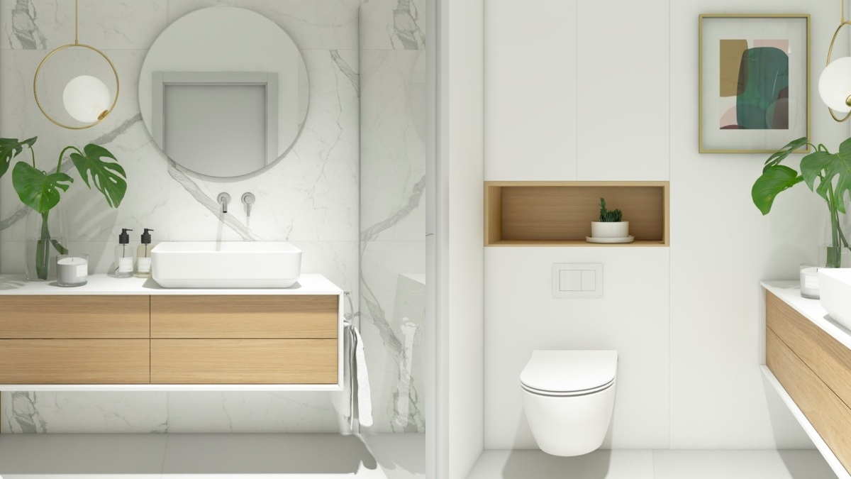 Desain Kamar Mandi Minimalis 3x3 yang Tampak Luas dan Nyaman Desain Kamar Mandi Minimalis 3x3 yang Tampak Luas dan Nyaman